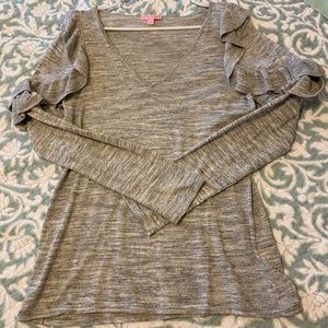 NWOT Lilly Pulitzer Gray Sweater Large